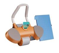 Ronde Ab, Roue abdominale robuste avec recul automatique for exercices abdominaux(Orange)