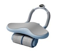 Ronde Ab, Roue abdominale silencieuse et rebondissante avec minuteur, outil d'entraînement silencieux for débutants