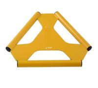 Ronde Ab, Roue abdominale triangulaire, équipement d'entraînement abdominal réutilisable for le fitness(Yellow)