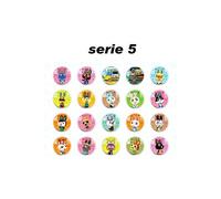 Ronde Carte pour Animal Crossing Series 5 Amiibo pour Switch HAOBUY - Lapin 20PCS