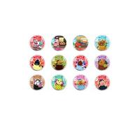Ronde Carte pour Animal Crossing Series 5 Amiibo pour Switch HAOBUY - Mouton 12PCS