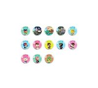 Ronde Carte pour Animal Crossing Series 5 Amiibo pour Switch HAOBUY - Oiseau 13PCS