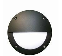 Ronde de Bateau Ø15cm IP54 Noir Aluminium GX53 Extérieur Lampe Mur Maison