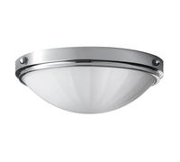 Ronde Lampe de Salle de Bain IP44 Étanche en Chrome Blanc Deckenleuchte Amar