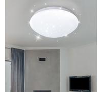 Plafonnier LED de haute qualité, lumière du jour, lampe effet ciel étoilé, rond VTAC 1372