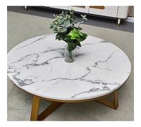 Ronde Transparente Nappe PVC Film de Protection,épaisseur 1 mm,Bord Biseauté Transparent Antibactérien Inodore à 65 °,Coussin de Protection en Plastique de Table Exquis (Diameter 70cm/28in)
