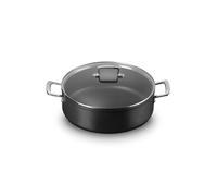 LE CREUSET Rondeau Anti-Adhérent Les Forgées avec Couvercle 24 cm
