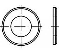 Rondelle 13 mm 24 mm acier 500 pc(s) TOOLCRAFT TO-6853674