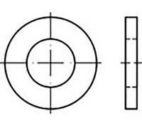 Rondelle 13 mm 25 mm acier 500 pc(s) TOOLCRAFT TO-6865701