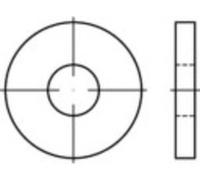 Rondelle 13 mm 35 mm acier 50 pc(s) TOOLCRAFT 138261