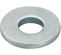 Rondelle 13 mm 40 mm acier étamé par galvanisation 100 pc(s) Fischer U 12x40 537686