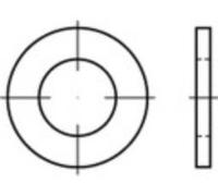 Rondelle 22 mm 37 mm acier inoxydable A4 50 pc(s) TOOLCRAFT 1068858