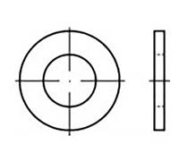 Rondelle 3.2 mm 7 mm plastique 200 pc(s) TOOLCRAFT TO-6853776