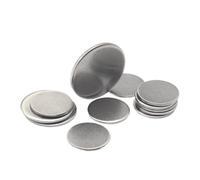 Rondelle à disque solide 304 6-30 mm sans trou | Ensemble de feuilles de capuchon de bouchon plat et vierge(Thickness - 3mm,Dia 14mm (25pcs))