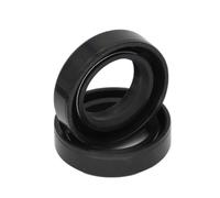 Rondelle à ressort à lèvres rainurée en caoutchouc nitrile noir TC TG4, diamètre intérieur de 20 à 29mm(10Pieces 22x45x8)