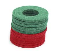 Rondelle anti-corrosion de borne de batterie, tampon de corrosion de batterie de sécurité 12pcs pour 6V / 12V pour câble de voiture