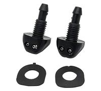 Rondelle Buse à jet en Maso 2 x universel pare-brise de voiture Rondelle d'essuie-glace Buse Jet Spray DIY fenêtre avant Paire