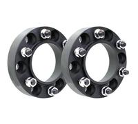 Rondelle centrage moyeu roue Kit D'élargissement D'entretoises De Roue 6x139,7 Centre De Moyeu 67,1 Adaptateur En Aluminium Automobile 25/30/35 Mm Pour Mitsubishi L200 Pour Montero(2pcs Black 38mm)