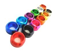 Rondelle Couronne Alu M3-M8 Colorée | Jeu de rondelles de joint de culasse(Purple,M5 5pcs)