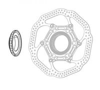 RONDELLE DE BLOCAGE SRAM DISQUE CENTERLOCK NOIRE - 11.2018.063.004 -
