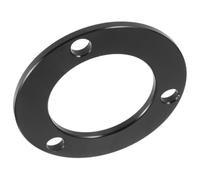 Rondelle de Bride pour Vélo Électrique 3 Trous en Métal Noir | Montage sur Disque de Frein, Design Flottant 7,0cm, des Vibrations Bruit, Sécurité Accrue