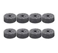 Rondelle de cymbale, RiToEasysports 8 tambours de tambour Tapis de feutre de cymbale Set de pièces de rechange Gris Accessoire