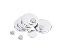 Rondelle de disque ronde en acier inoxydable 304, plaque plate circulaire solide sans trou et antirouille 6/7/8/9/10~27mm(M18x2mm(50pcs))