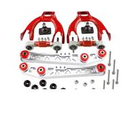 Rondelle de douille de carrossage arrière, bras de commande inférieur avant supérieur compatible avec Civic 1992 1993 1994 1995(Red)