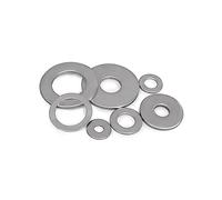 Rondelle de grande taille, joint rondelle plate uni plus large en acier inoxydable 304 M1.6 M2 .5 M3 M4 M5 M6 M8 M10 M16 M20 M27 M30 M36.Accessoires matériels(M4X20X1(20pcs))