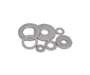 Rondelle de grande taille, joint rondelle plate uni plus large en acier inoxydable 304 M1.6 M2 .5 M3 M4 M5 M6 M8 M10 M16 M20 M27 M30 M36.Accessoires matériels(M1.6x4x0.3(100pcs))