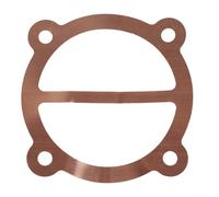 Rondelle de joint de plaque de soupape en cuivre pour base de culasse de compresseur d'air, tampon de rechange de type 51/65, compatible avec machine à huile ou huile (type 65)
