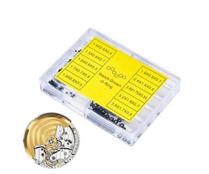 Rondelle de montre - Caoutchouc 8,6 x 6,4 x 1,6 cm 500 pièces | Joints de montre résistants à la chaleur | Rondelles d'étanchéité étanches | Accessoires d'outils de réparation de rechange pour