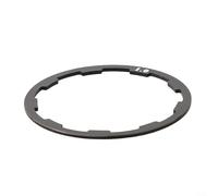 Rondelle de moyeu de vélo 0 5/0 85/2 0/2 18/2 35/2 5 mm pour entretoises de pédalier compatibles avec 8/9 vitesses (noir 1 mm)