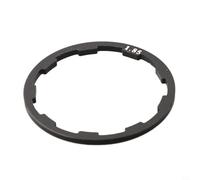 Rondelle de moyeu rainurée pour cassette 8/9/10/11 vitesses, entretoise de joint en alliage d'aluminium .5/.85/1.0/1.5/1.85/2.0/2.18/2.35/2.5 mm, kit de réparation pour corps de vélo de route VTT