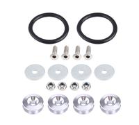 Rondelle De Pare-Chocs/Boulon En Alliage D'aluminium Pour Voiture, Kit D'habillage De Compartiment Moteur, Fixation à DéGagement Rapide