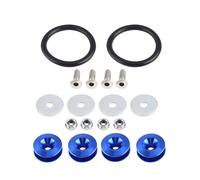 Rondelle De Pare-Chocs/Boulon En Alliage D'aluminium Pour Voiture, Kit D'habillage De Compartiment Moteur, Fixation à DéGagement Rapide