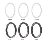 Rondelle De Pédalier En Alliage D'aluminium Pour Vélo Astronomique,6 Pièces,24/29/30mm,Bb86/91/92/Bb30 Pf30 - Type 24mm