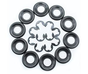 Rondelle de pignon d'embrayage et kit E-Clip pour tronçonneuse Husqvarna 362 365 371 372 372XP 372 X-Torq #503 75 24-01 / 503 27 21-01