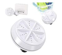 Rondelle de poche pour évier, lave-poche, lave-linge portable, mini turbine alimentée par USB et lave-vaisselle, pour voyage, maison (automatique)