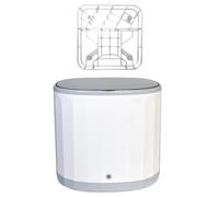 Rondelle de tasse miniature pour petits espaces Dortoirs ABS Construction Cleaner avec support Comptoir lave-vaisselle Machine de nettoyage de tasse facile à transporter