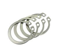 Rondelle de Type C M19-M55 304 en acier inoxydable, anneau élastique de Type C, Circlip externe, rondelle de retenue à pression(M19 50PCS)