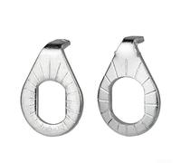 Rondelle de verrouillage en acier pour moteur de vélo électrique, M8 pour joint d'essieu de moyeu M10, pièces avant et arrière robustes, argent, 2 à 10 pièces (A)