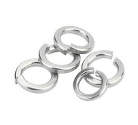 Rondelle de verrouillage fendue à ressort, joint élastique M1.6 M2 .5 M3 M4 M5 M6 M8 M10 M12 M16 M24 M27 M30 A2 en acier inoxydable 10/50/ 100 pièces(10pcs,M2)