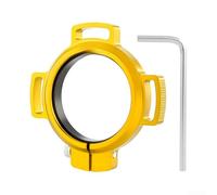 Rondelle d'espacement en aluminium compatible avec les pédaliers SRAM pour DUB pour prendre en charge une bonne ligne de chaîne et une répartition de la charge de roulement (B-Or)