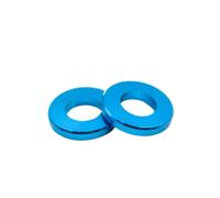 Rondelle d'espacement plate en aluminium anodisé M4-M8 1,5-2 mm