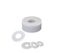 Rondelle d'étanchéité à joint torique, joints toriques Bm4 bm5 M4-M5 épaisseur 2,5-3, caoutchouc nitrile et silicone fluoré, haute température(Vmq-white,M4X8X2.5-2000PCS)