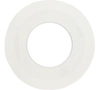 Rondelle d'étanchéité de base de soupape de chasse compatible avec Geberit 816.418.00.1 - Joint d'étanchéité en silicone (remplacement non OEM, transparent)