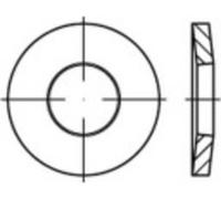 Rondelle élastique conique 8 mm 18 mm acier inoxydable A4 100 pc(s) TOOLCRAFT 1067145