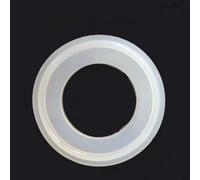 Rondelle en Caoutchouc, Joint en Caoutchouc, Rondelle d'étanchéité de Joint torique 5 pièces Joint de Bande d'étanchéité en Silicone à virole Tri Clamp, Rondelle d'anneau for Produits Laitiers Homebre