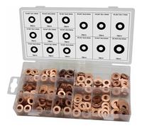 RONDELLE EN CUIVRE POUR INJECTEURS 13,8 À 20MM (EXT.) - COFFRET DE 375 PCS - STILKER - 76207